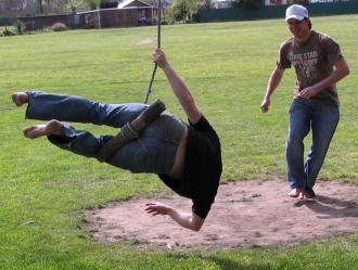 Rob Owens on swing #1