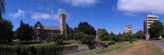 The registry building at the University of Otago