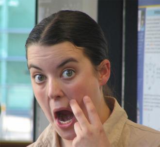 Debbie Jordan communicating