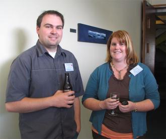 Jon Kitchen and Lisa McClintock